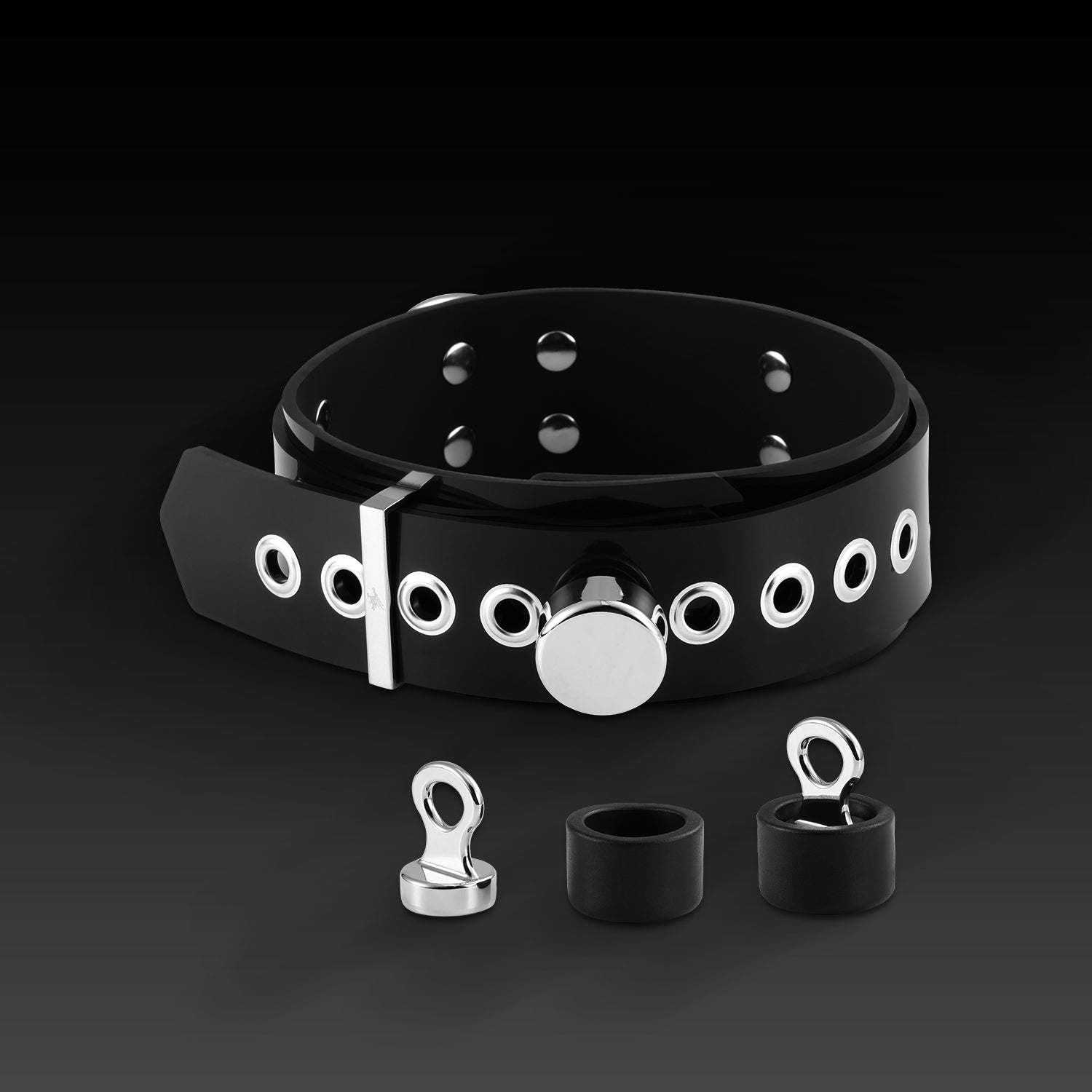 Silicone Collar With Magnetic Lock