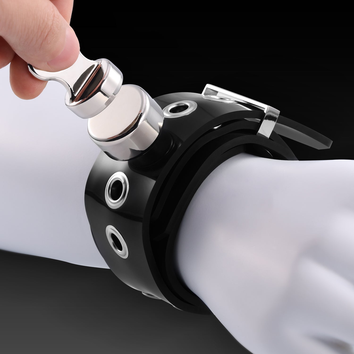Silicone Gear Comdo: Side Shoulder Strap & Cuffs & Collar