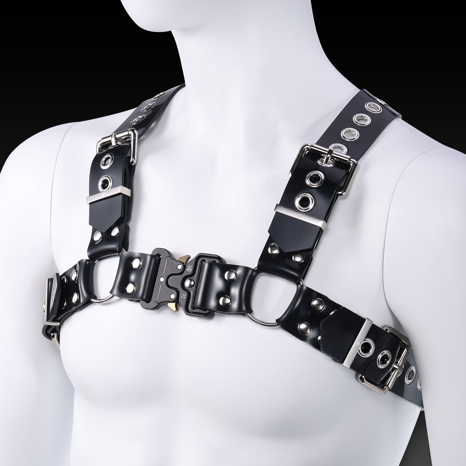 Silicone Harness Top With Buckle