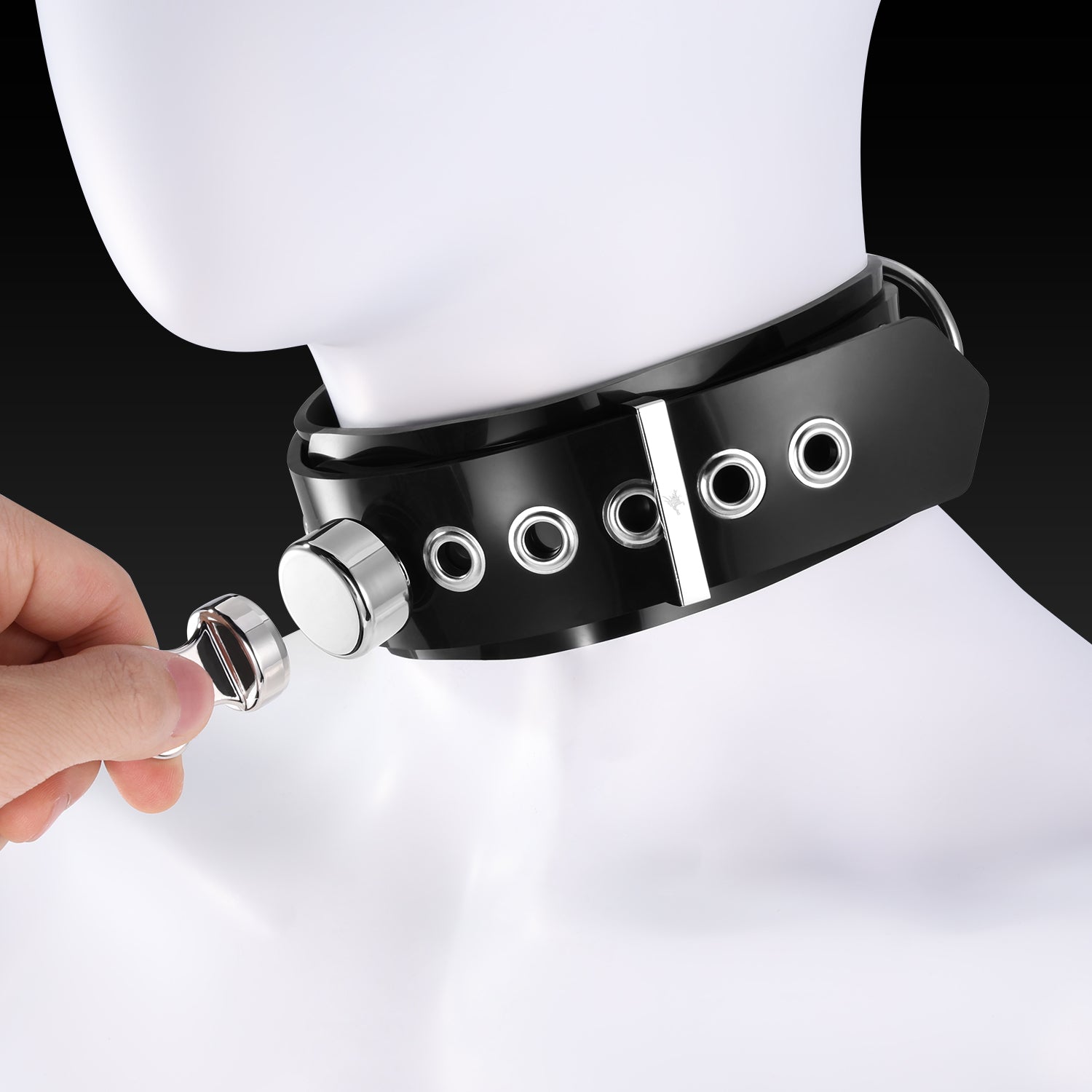 Silicone Collar With Magnetic Lock